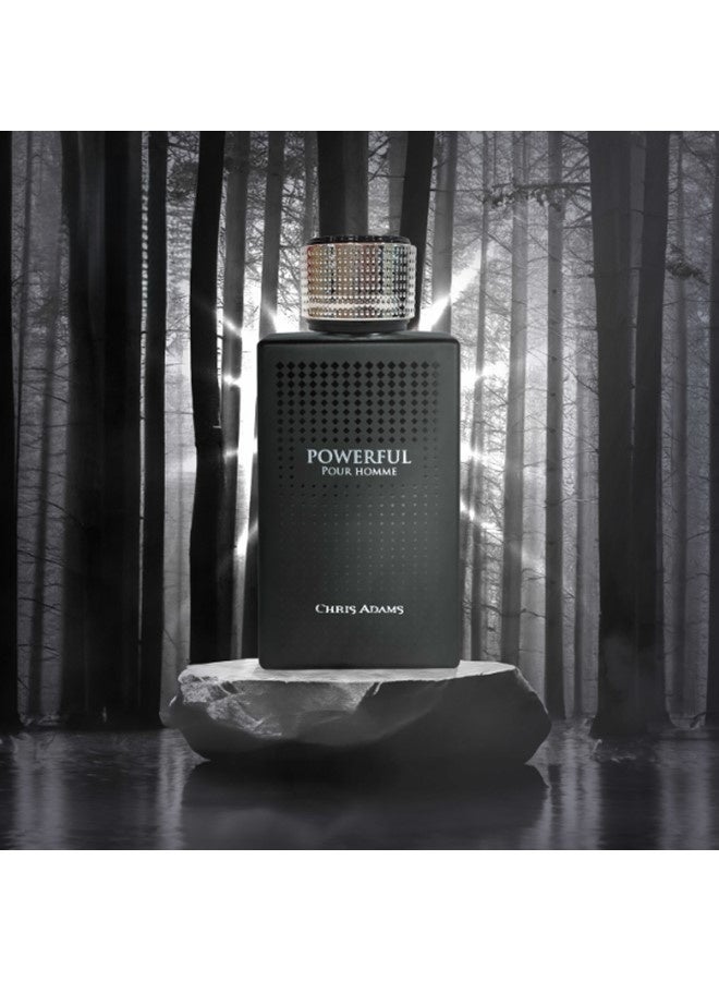 Chris Adams Powerful Eau De Parfum for Men 100ML Bold, Long-Lasting Fragrance for Confidence and Strength - Image 3
